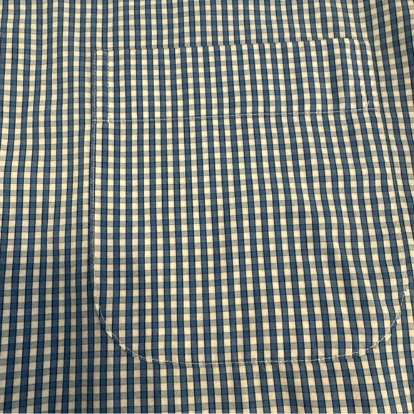 Peter Millar Seaside Finish Men’s Large Button Down Long Sleeve Shirt Blue - Picture 12 of 13